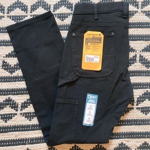 Women’s Black Carhartt Rugged Flex Twill Work Pant